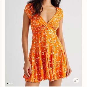 NWT Free People It Takes Two Wrap Dress